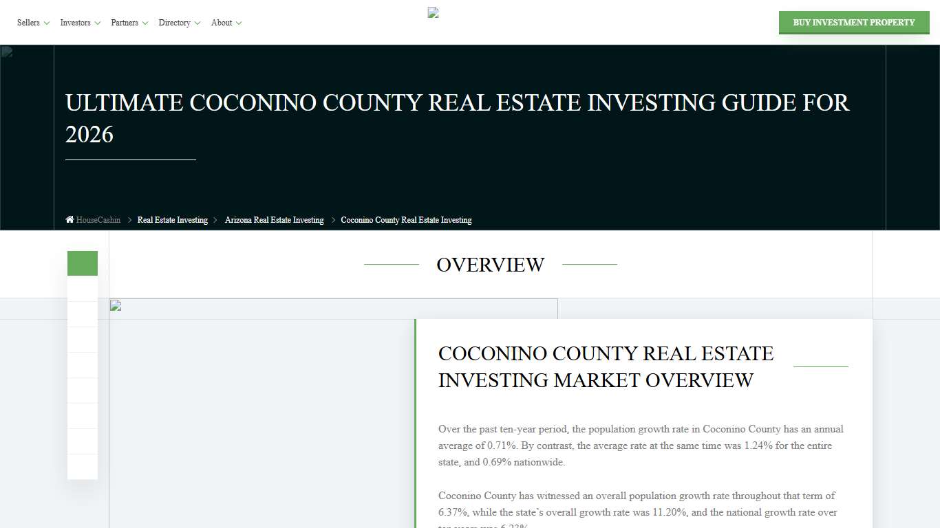 Real Estate Investing in Coconino County AZ [2026 Analysis] HouseCashin